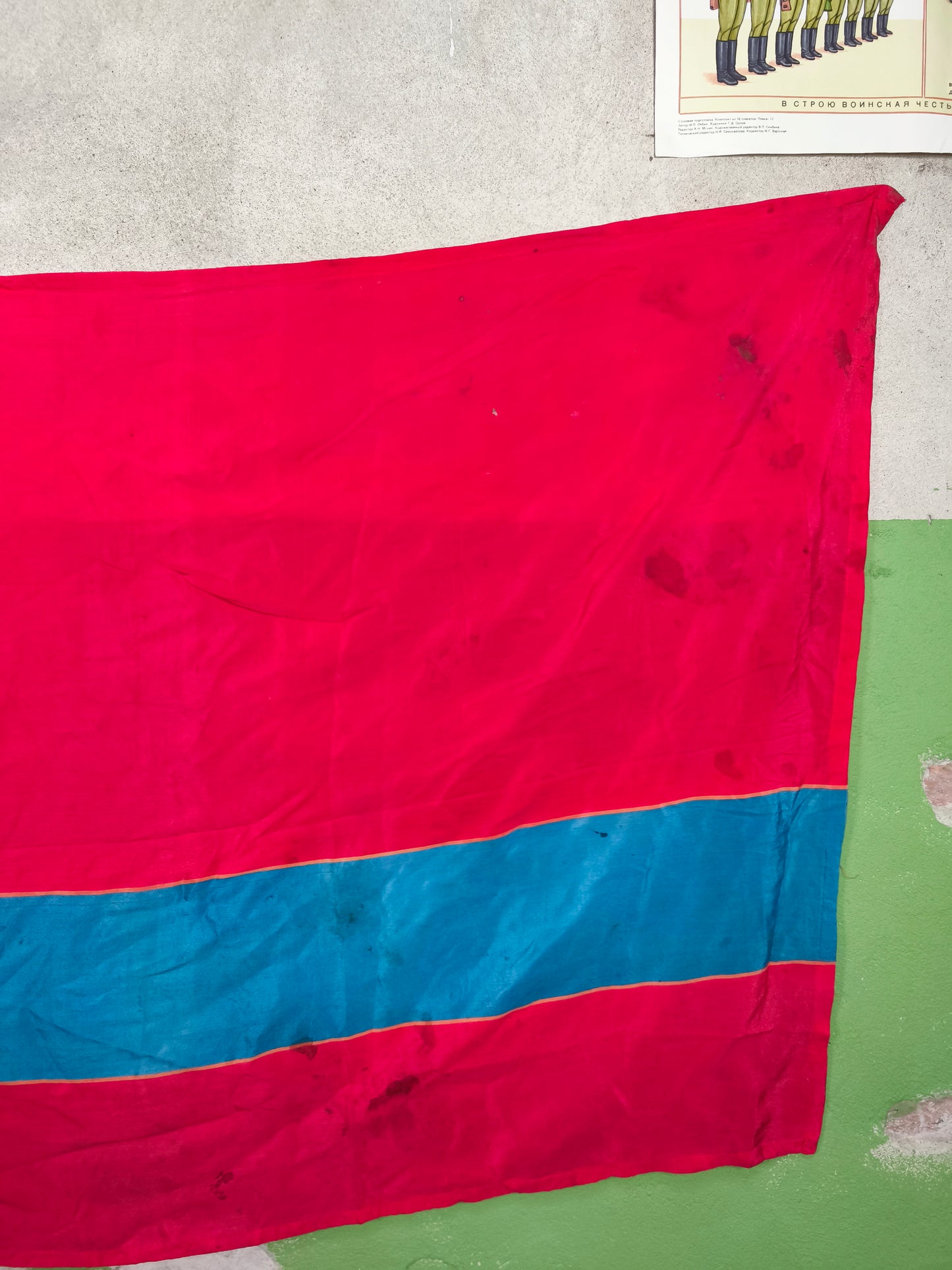 Original Soviet Flag : Kazachstan SSR