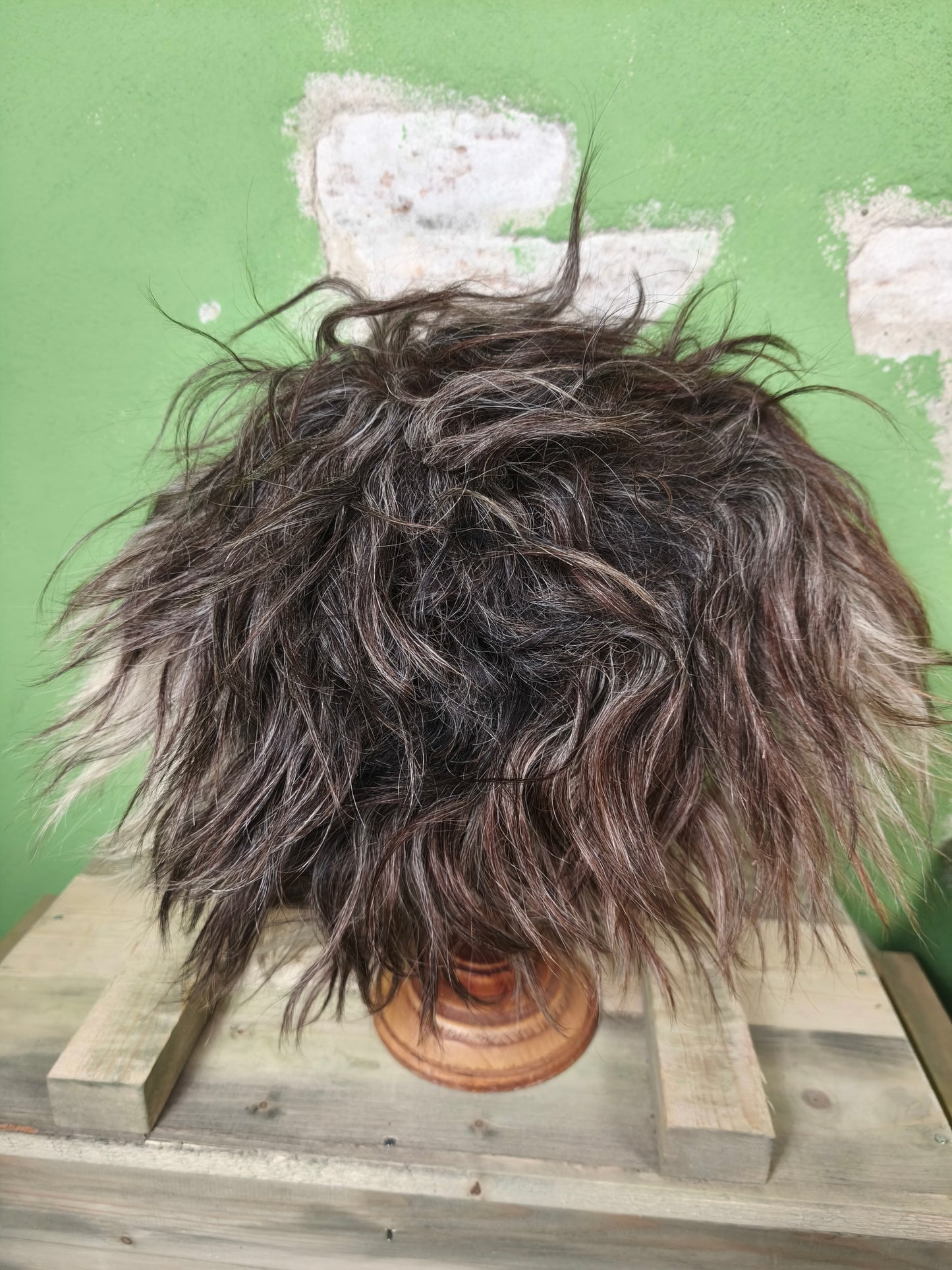 Caucasian Papakha Sheepskin Fur Hat [Brown-ish]