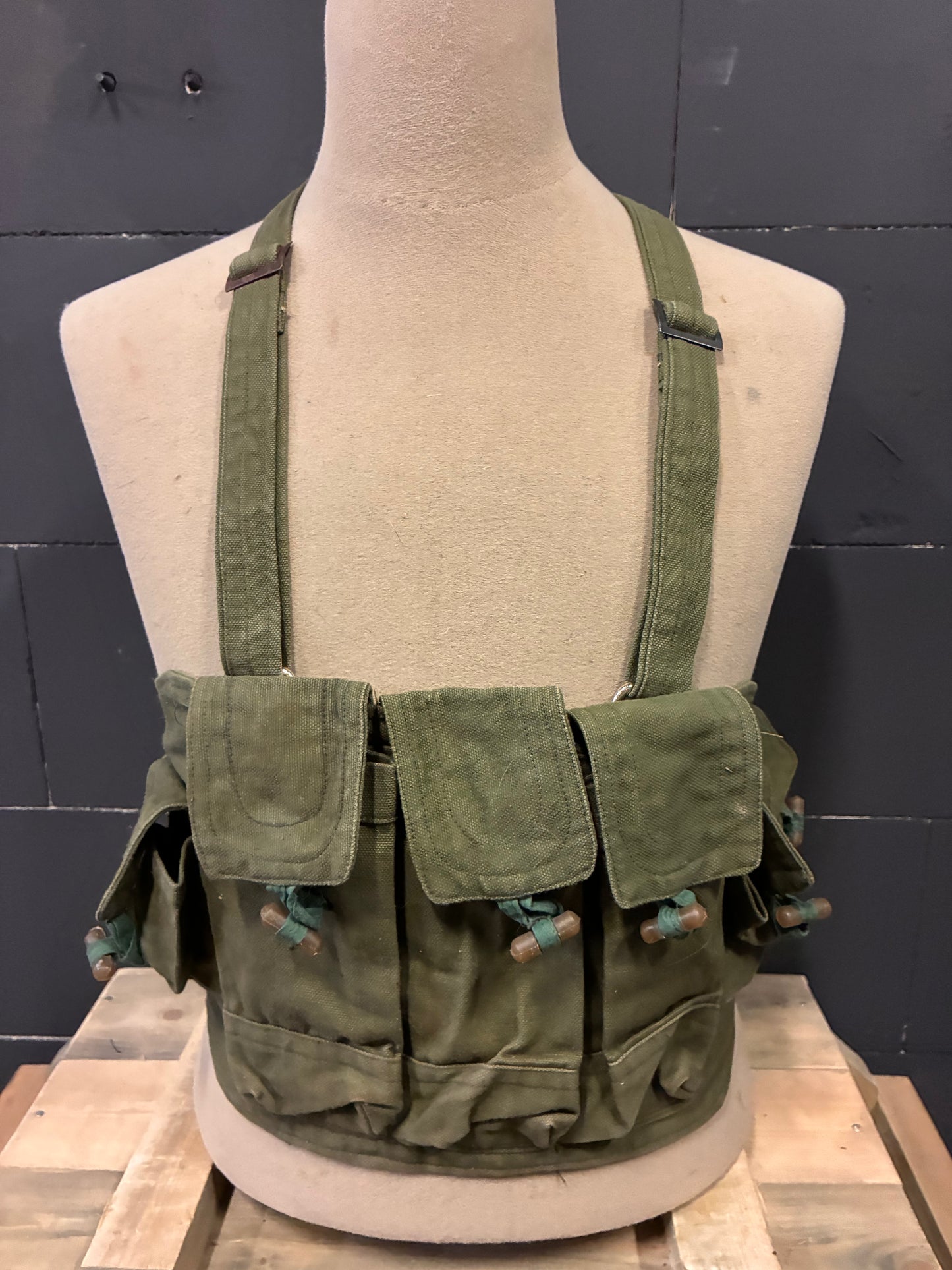Issued Albanian Type 56 Chicom AK Chest Rig
