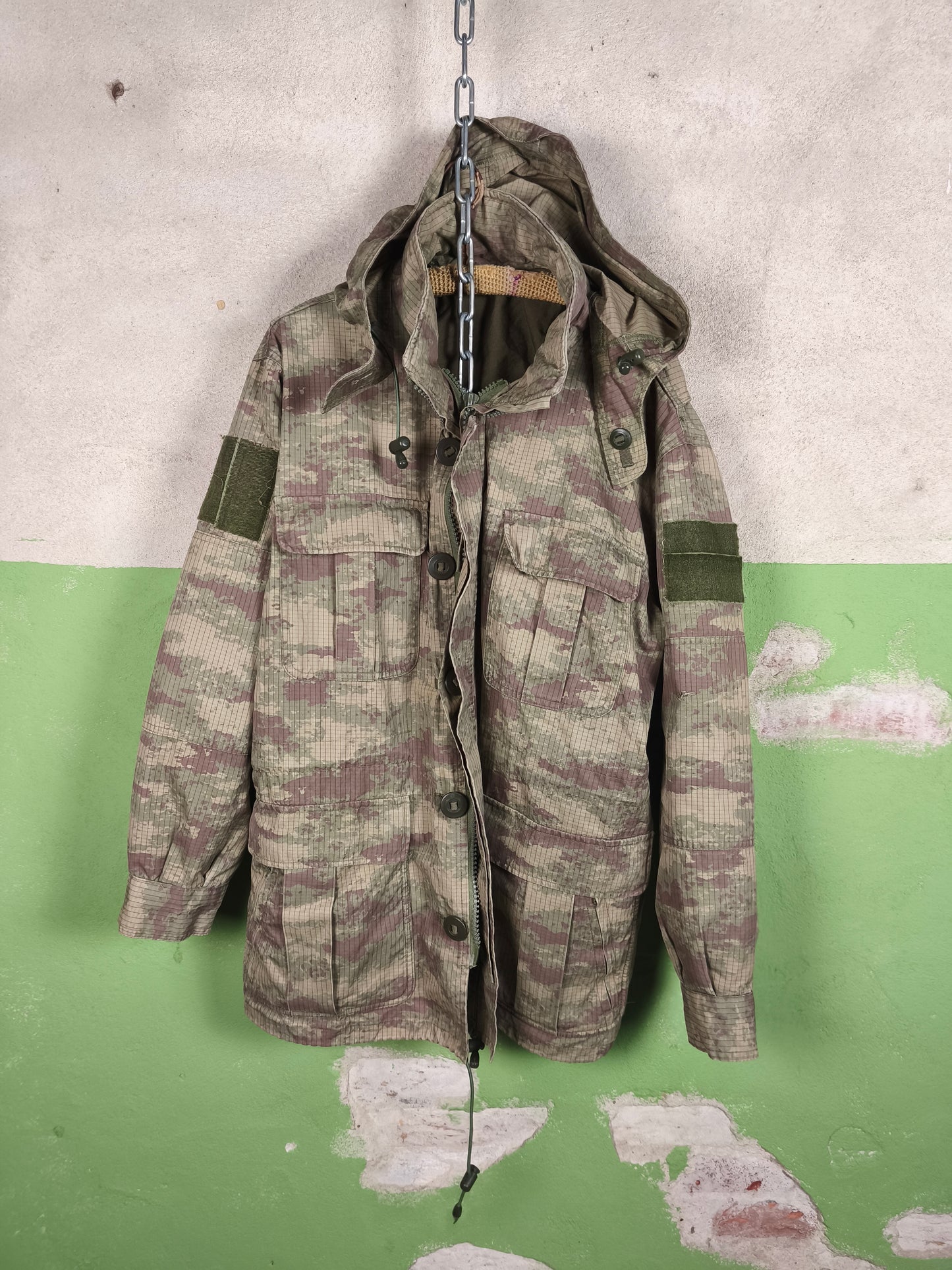 Issued Turkish M2008 "NANO" Paratrooper Parka