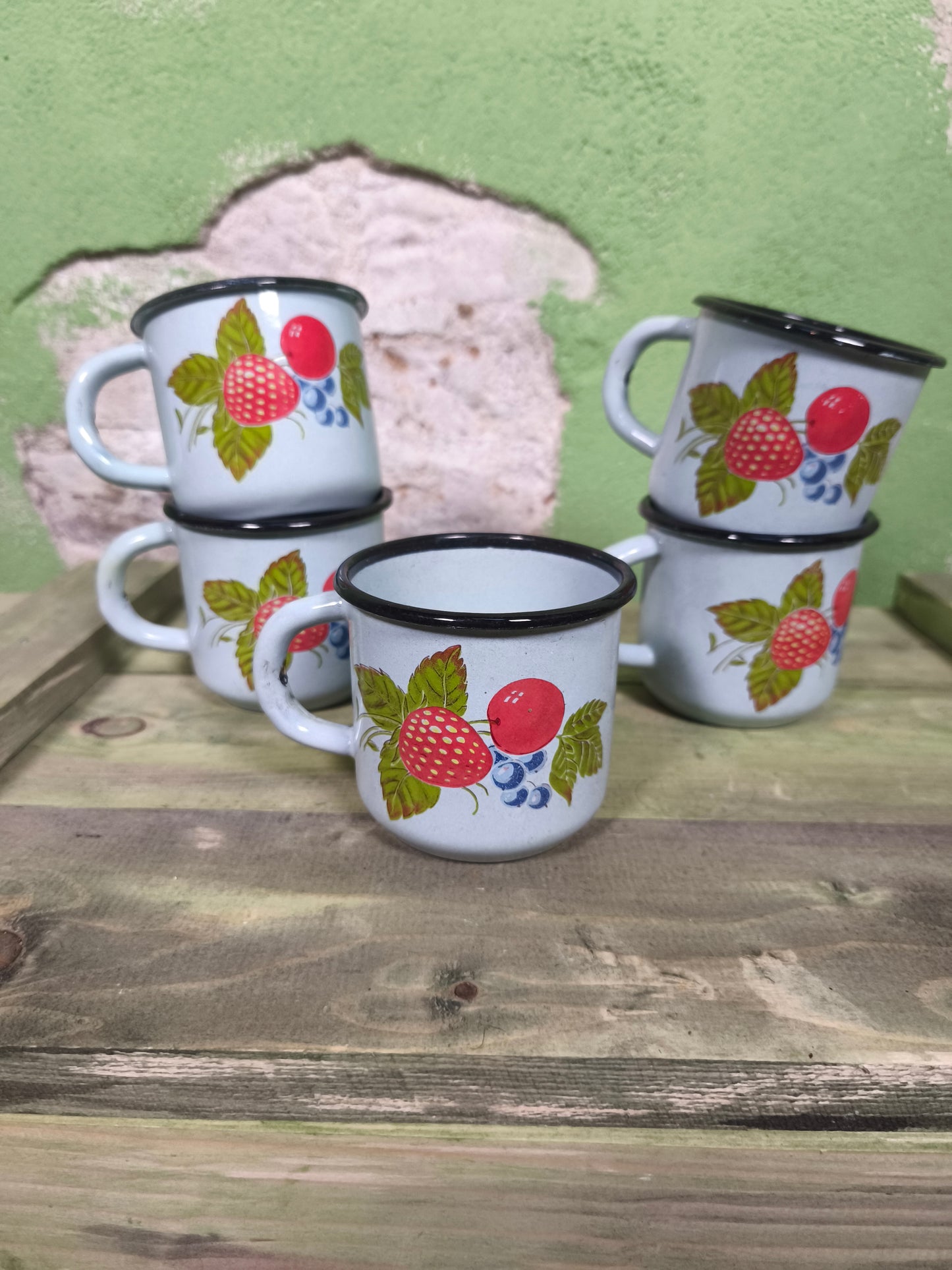 CCCP Enameled metal mug 0.2L Les