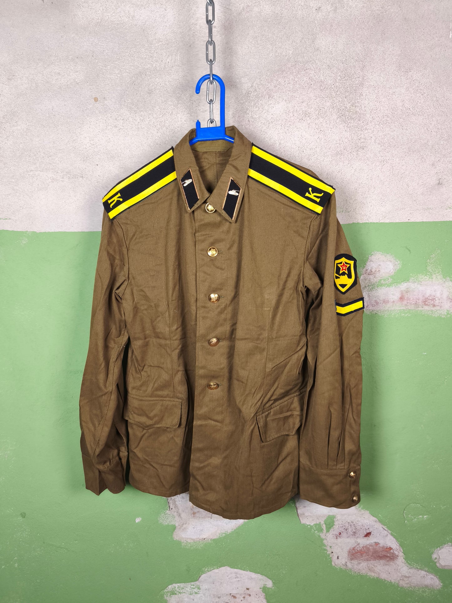 Issued 1972 Soviet Obj.69 Field Tunic Kursant Tankist [50-3]