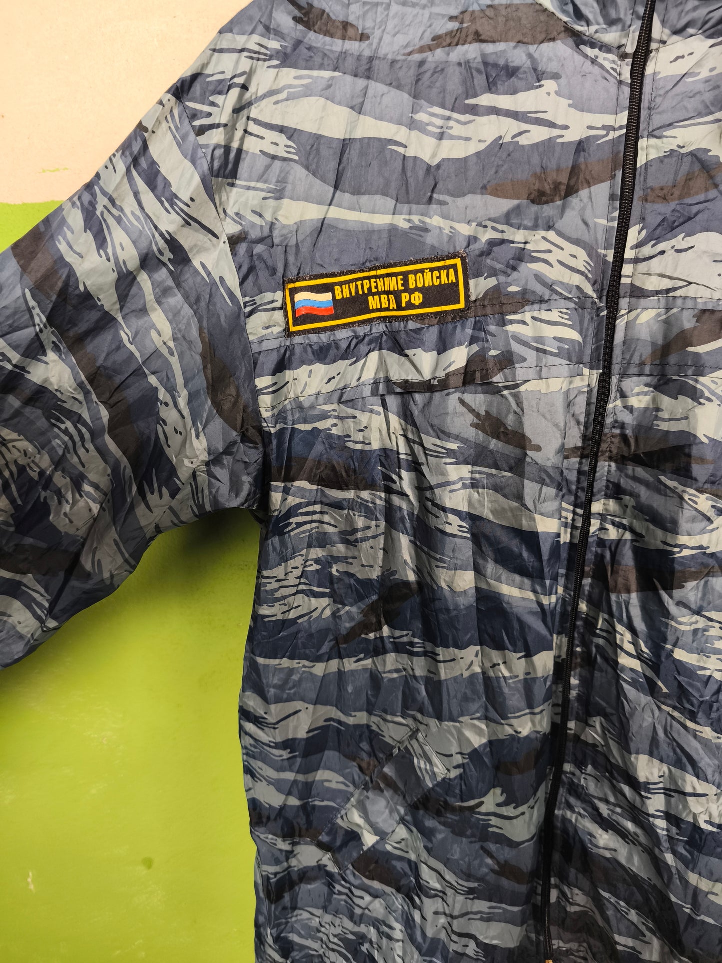 Issued Russian Blue Kamysh Rain over suit  [48-50/4]