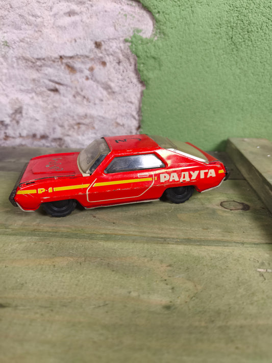 Used CCCP Metal Scale Model Car "Радуга"