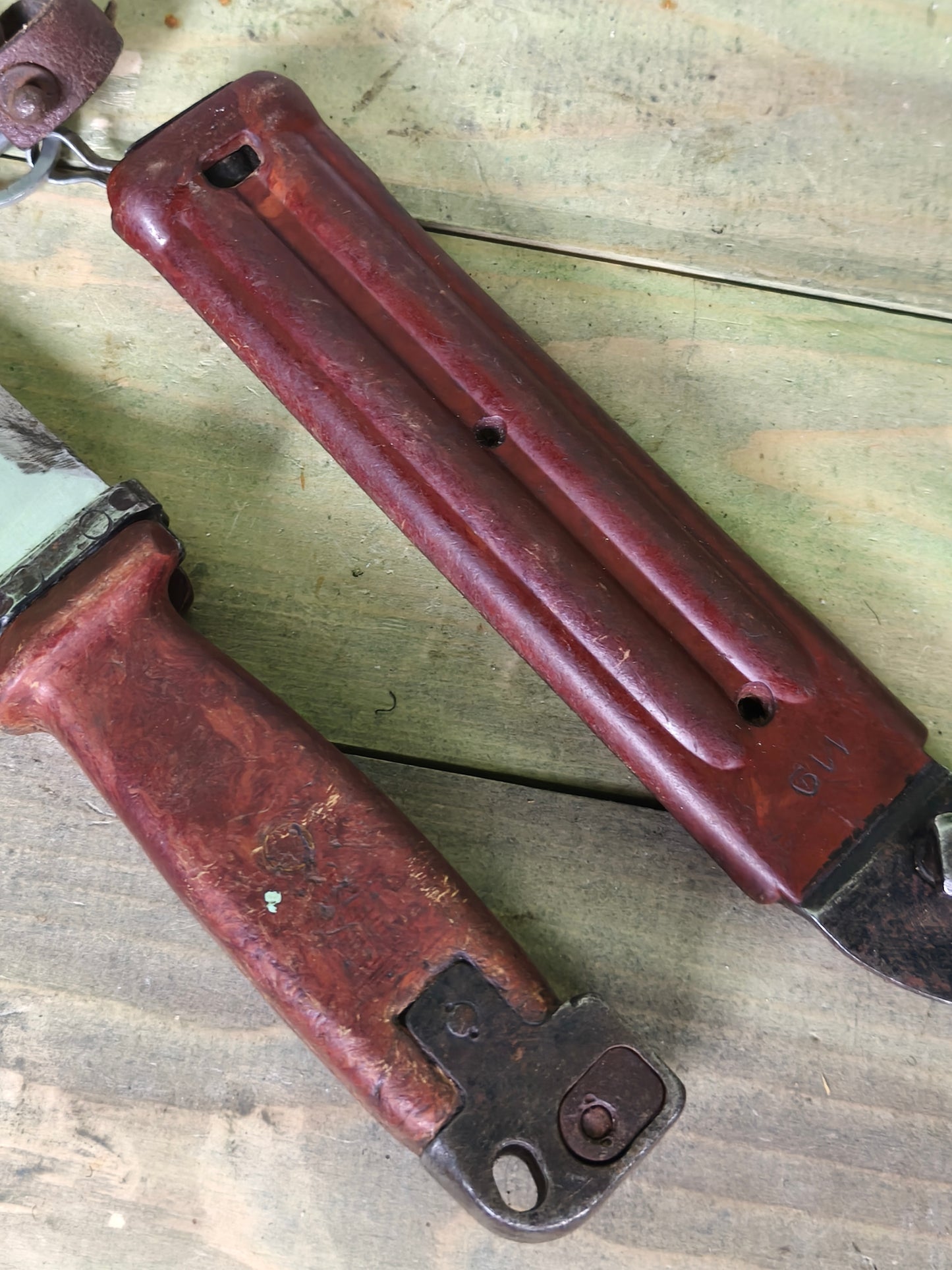 Issued Izhvesk Soviet Russian 6X4 AKM Type II Bayonet
