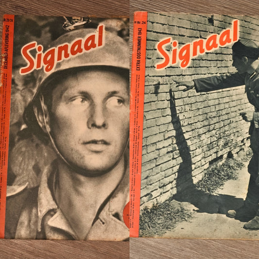 1942/1943 Special Christmas Issues German Magazine 'Signaal'