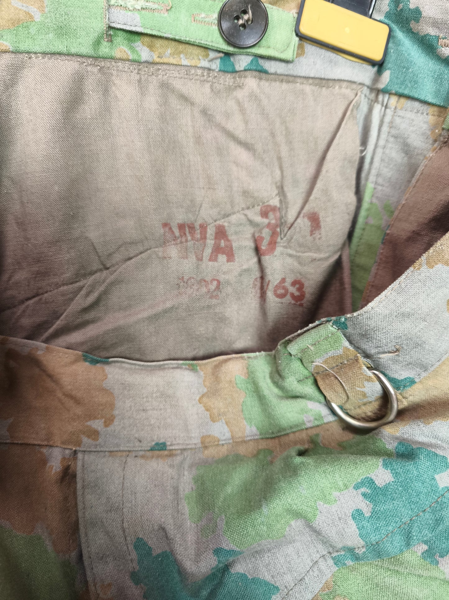 1963 Issued East German DDR / NVA M58 Blumentarn Pants Size 3 [XL]
