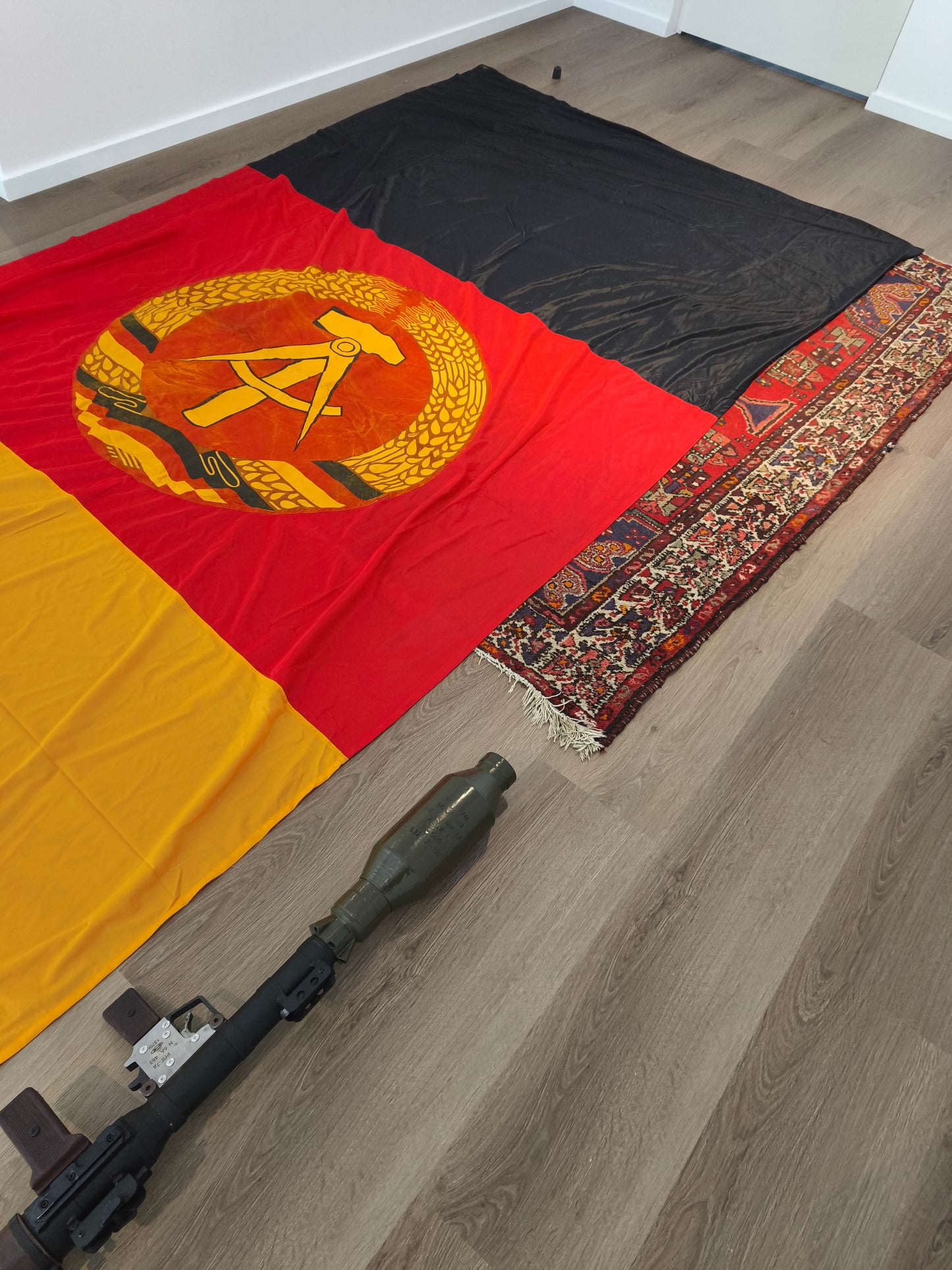 Massive DDR Banner Flag 355x160cm