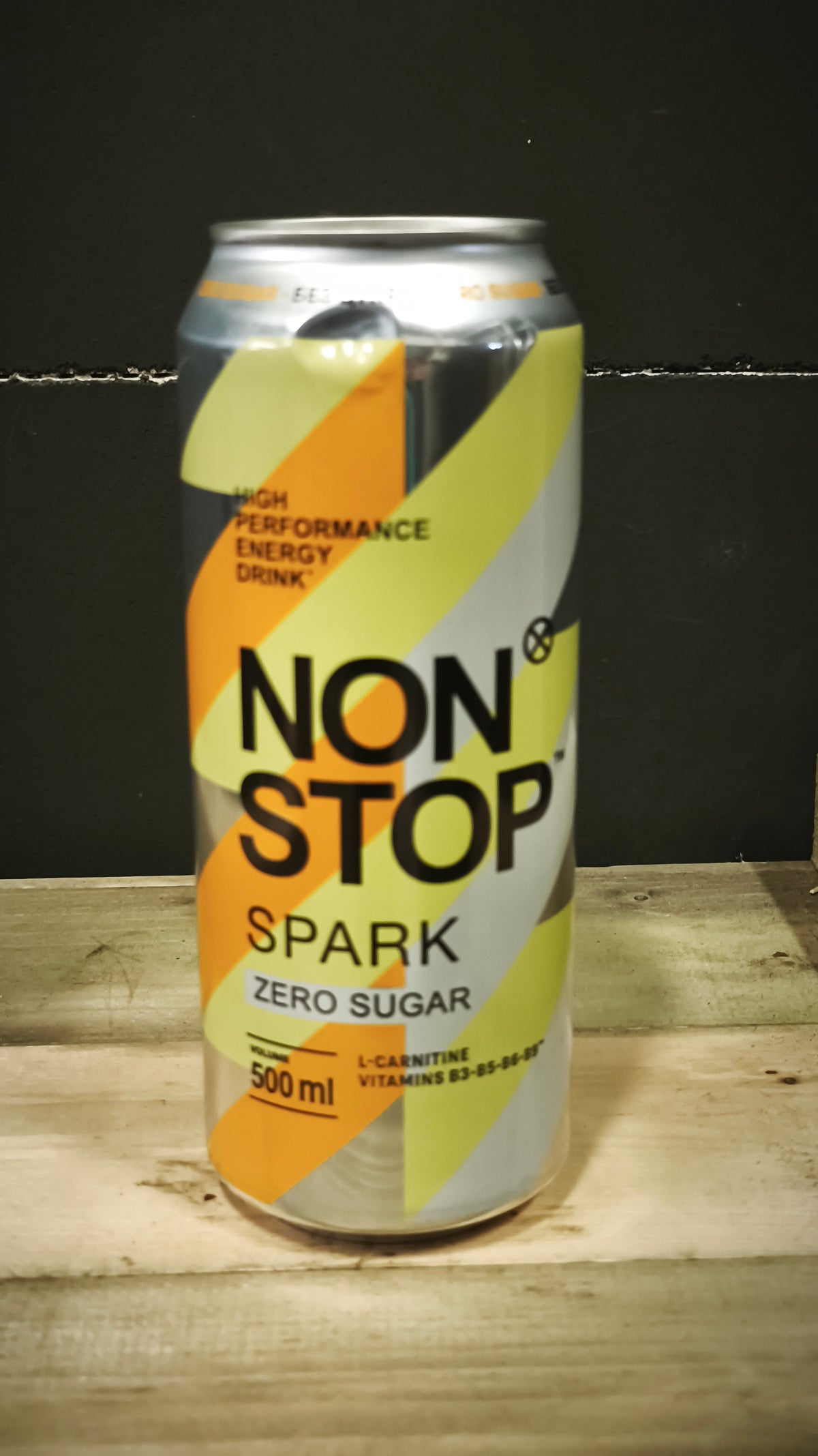 Ukrainian NON STOP SPARK Zero Sugar Energy Drink 0.5L [INTERNATIONAL SHIPPING]