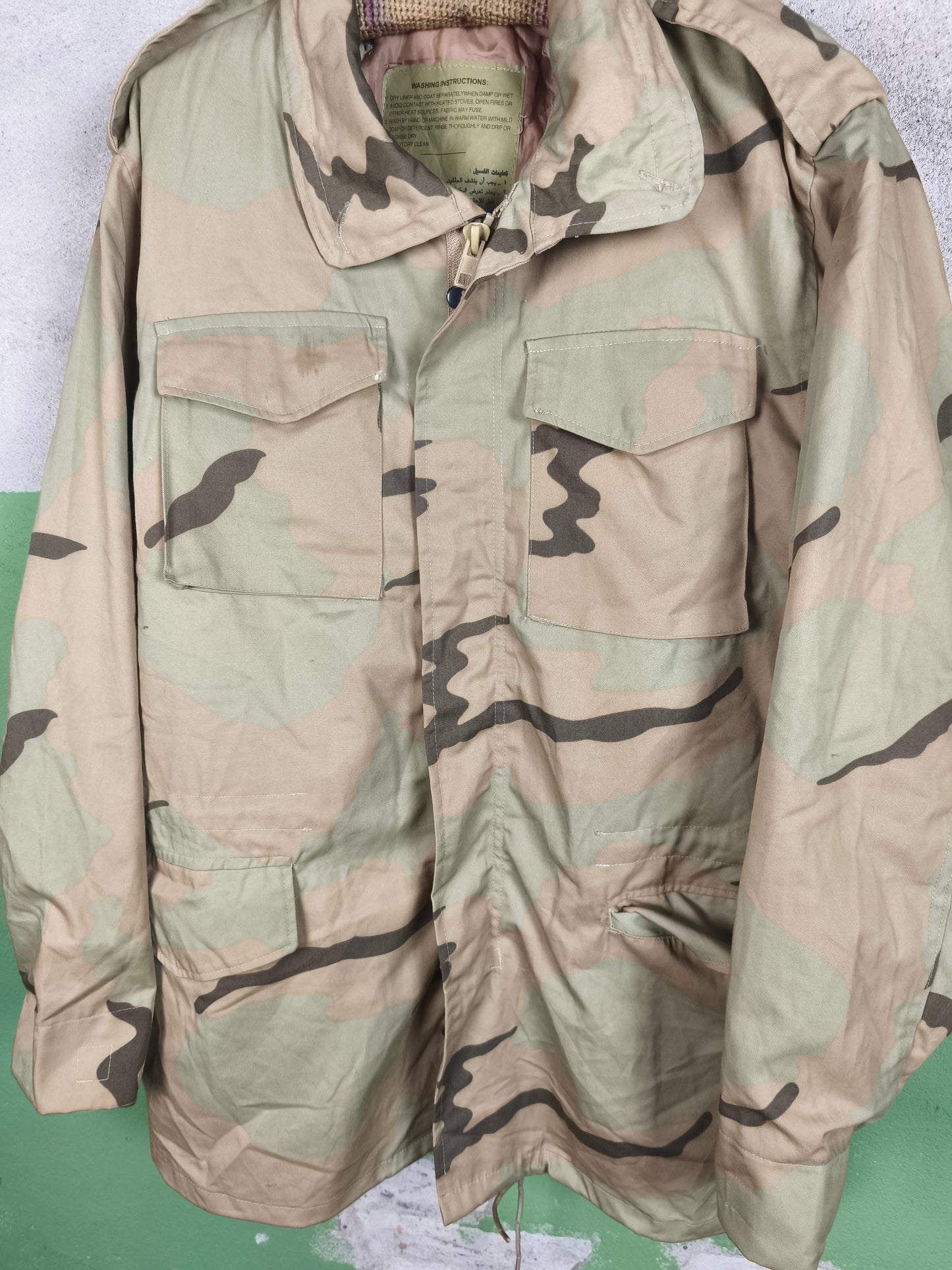 Saudi Arabia DCU tricolor Parka Dark + Liner