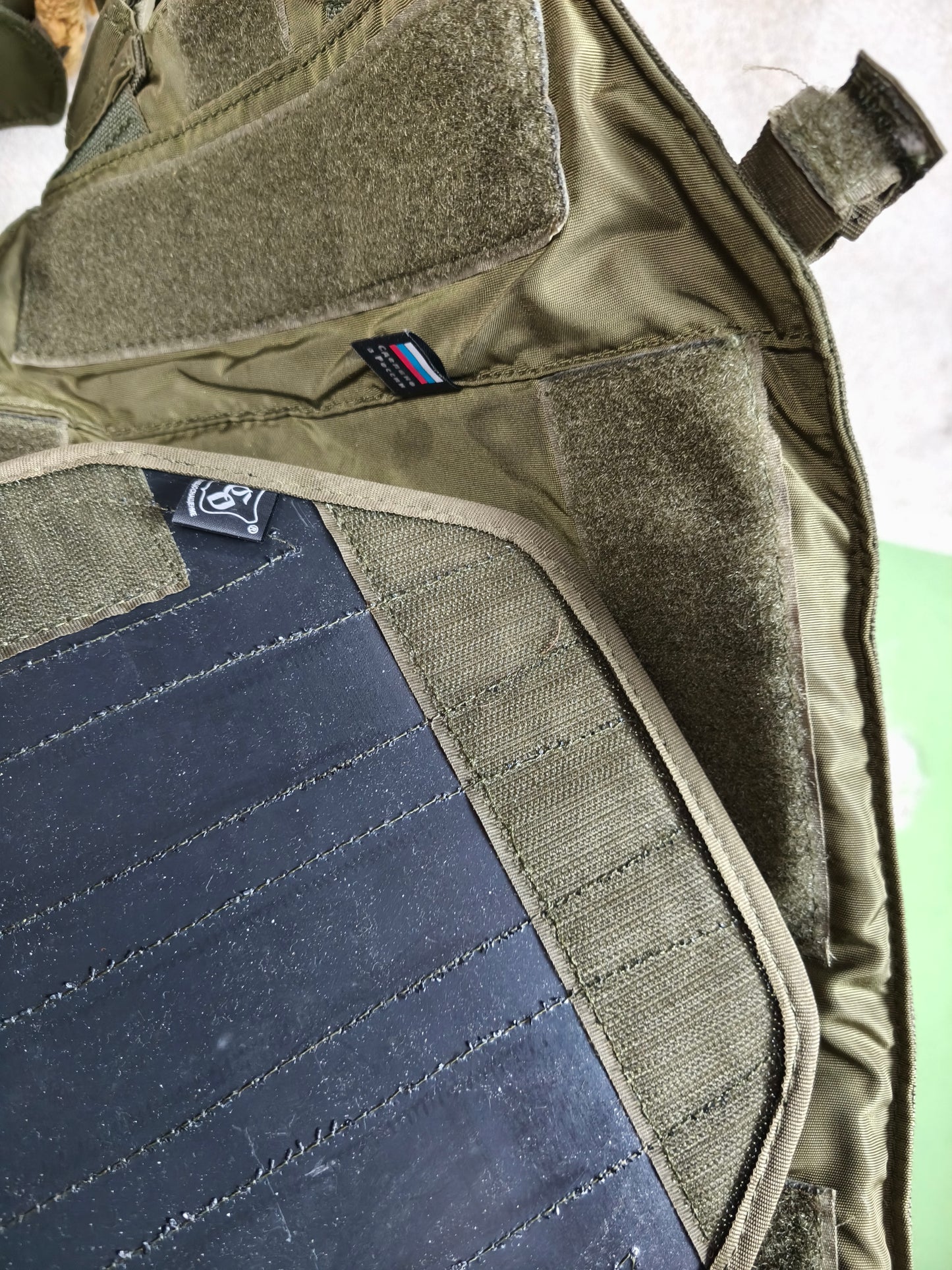 Issued Russian SSO Platecarrier Pantsir 2.0 Olive