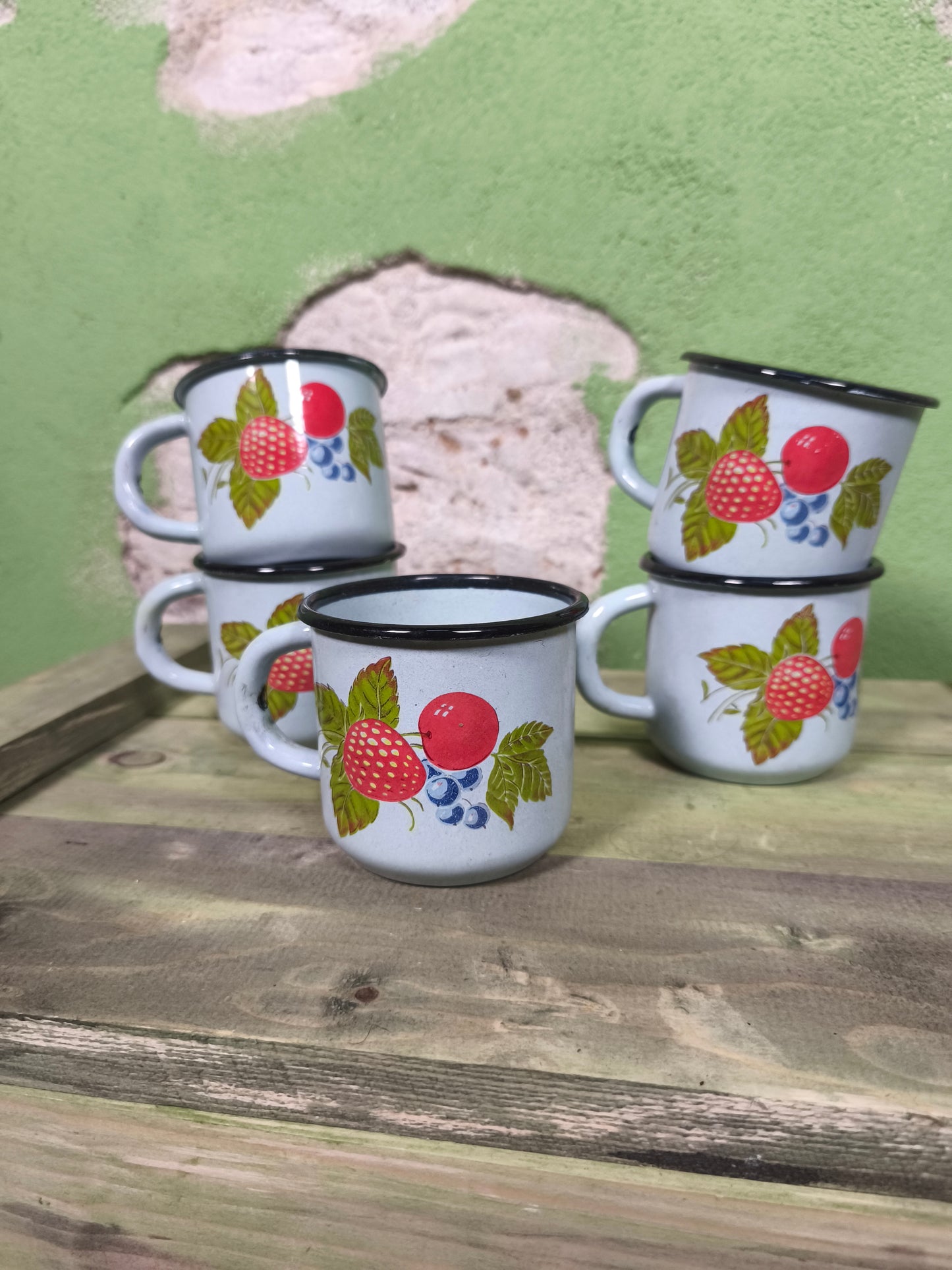 CCCP Enameled metal mug 0.2L Les