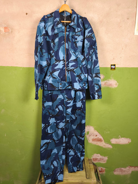 Unissued Blue DPM Uniform XL-180cm