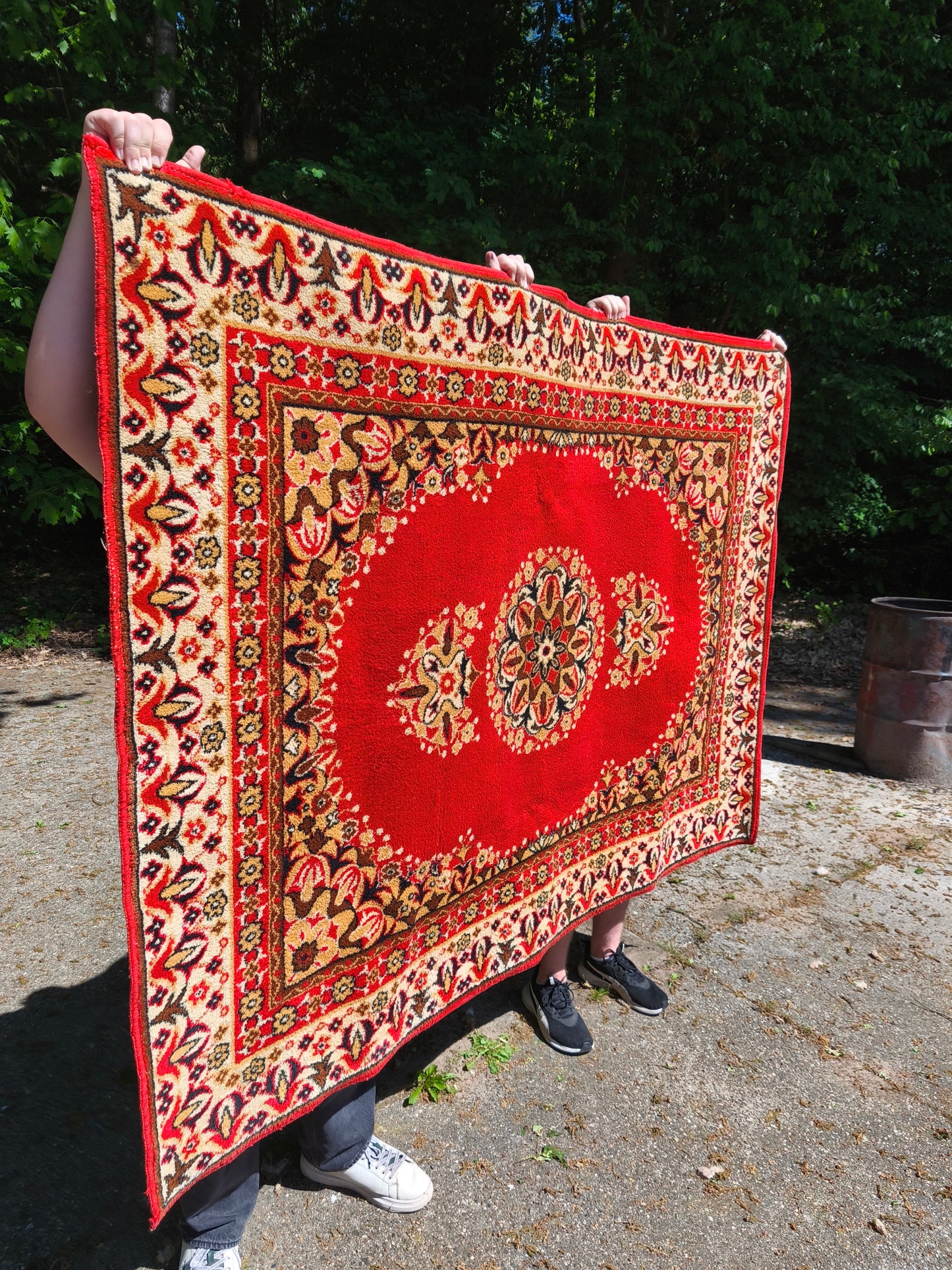 USSR Wall rug / Carpet 194x144cm / 6,4''x 4.7''