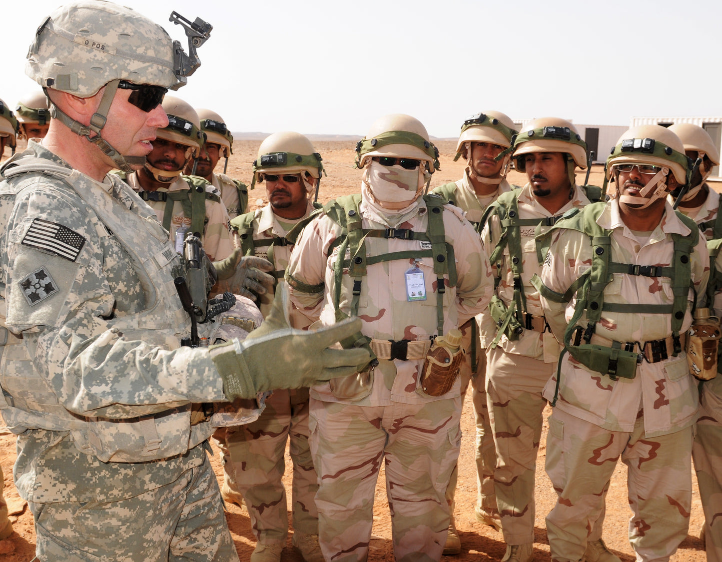 Mixed Saudi/US Desert Tricolor Field Pants