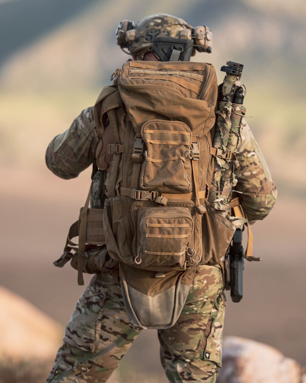 Tactical Backpack: Eberlestock G4 Operator Coyote Brown