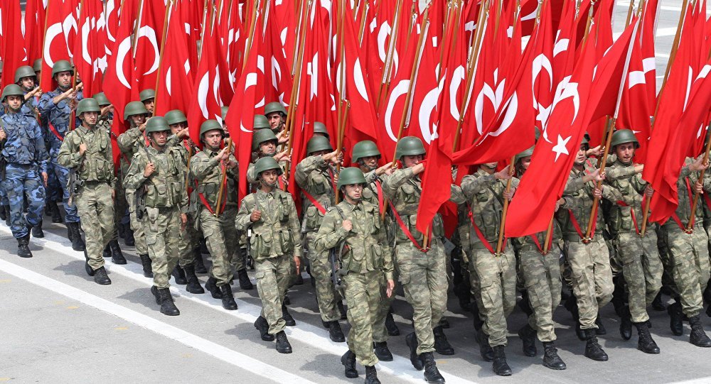Issued Turkish M2008 "NANO" Paratrooper Parka