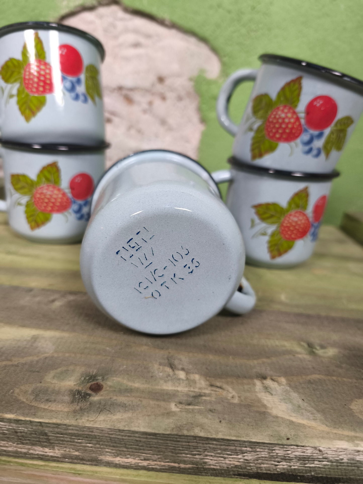 CCCP Enameled metal mug 0.2L Les