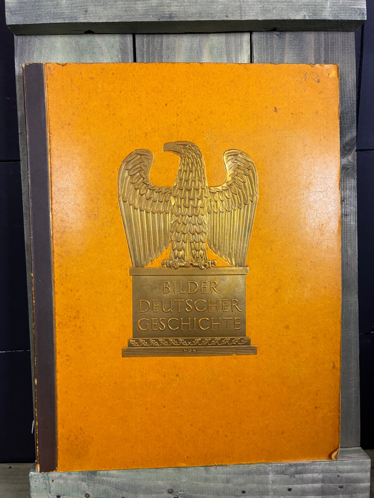 1936 German History in Pictures — Collector’s Album