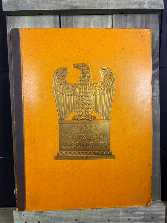 1936 German History in Pictures — Collector’s Album