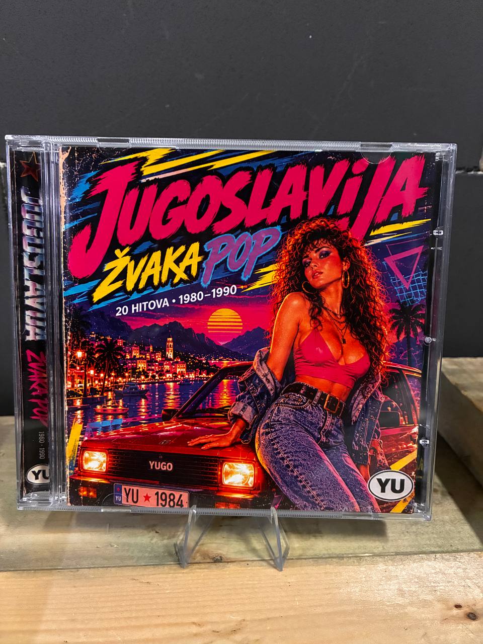 Jugoslavija Žvaka Pop Yugoslav Pop & Synthpop Music CD