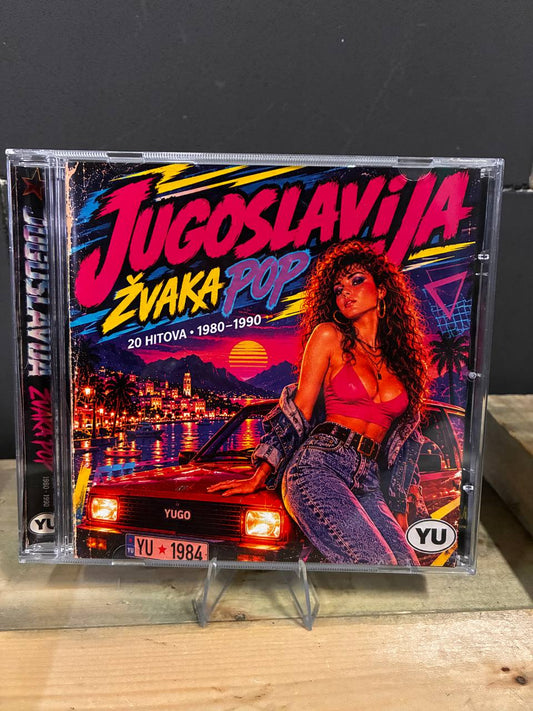 Jugoslavija Žvaka Pop Yugoslav Pop & Synthpop Music CD