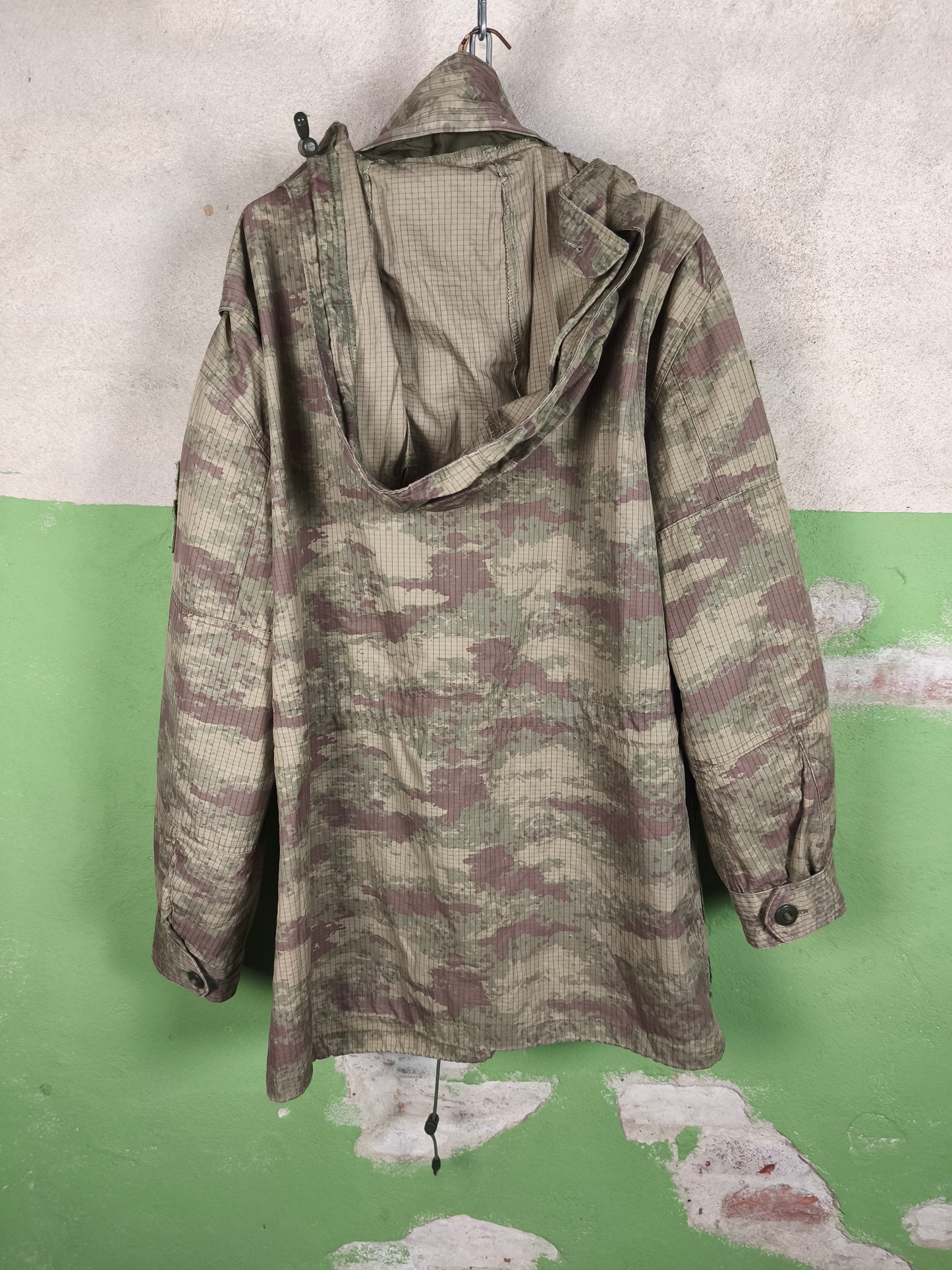 Issued Turkish M2008 "NANO" Paratrooper Parka