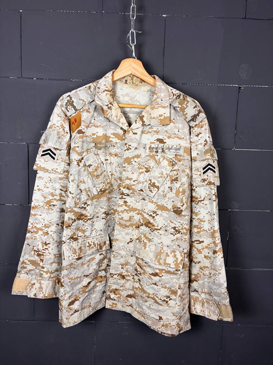 Issued Royal Saudi Land Forces Digital Desert Combat Jacket 48/M
