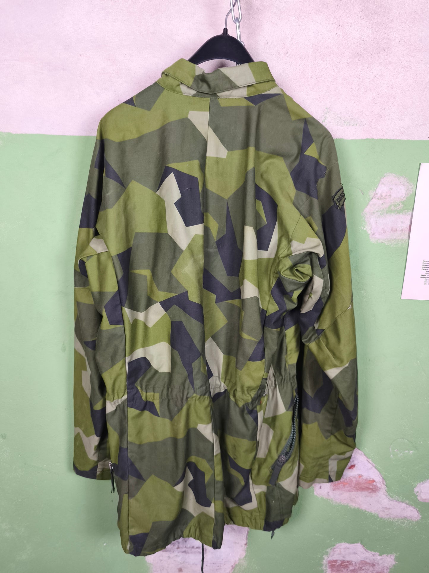 Issued Swedish m90 Parka - Second Lieutant Upplandsgruppen // M- 205cm / 6'7''//