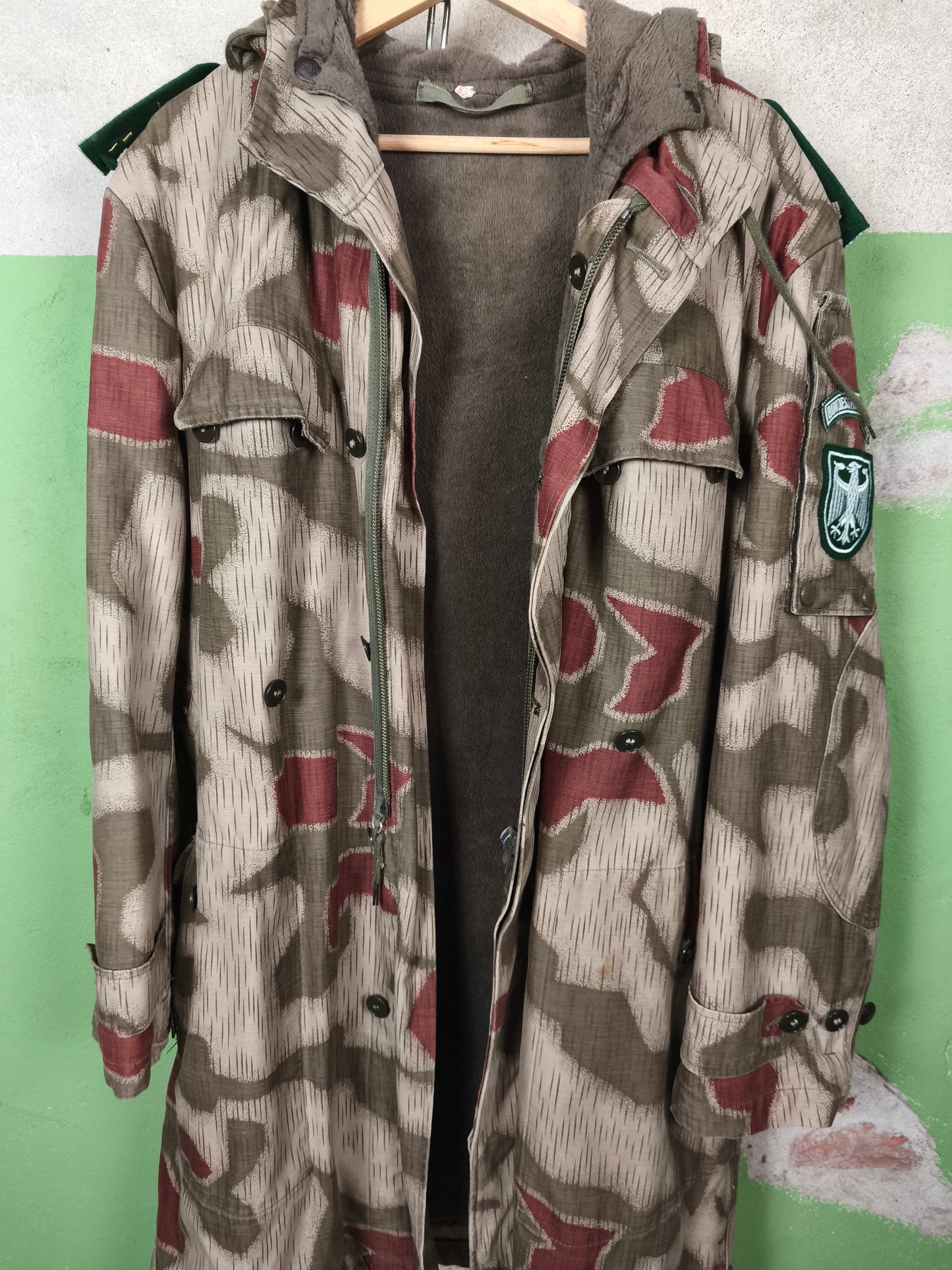 *BEST EVER* Oberleutnant BGS Sumpftarn PARKA [52] M-L