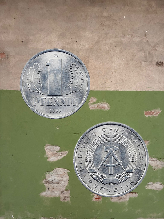 1952-1989 East German Coins DDR Pfennig, Mark & Commemoratives