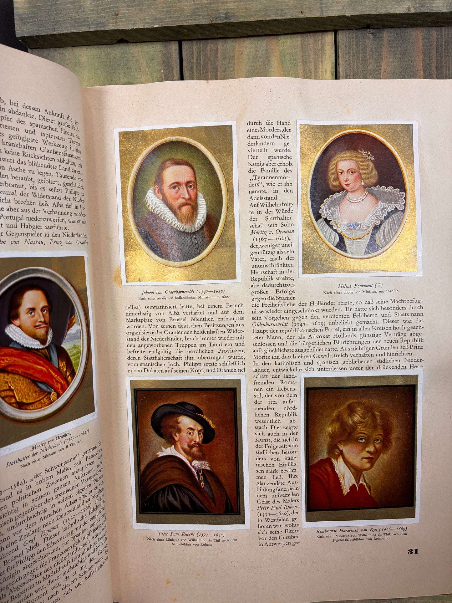 1933 Faces of World History — German Portrait Album