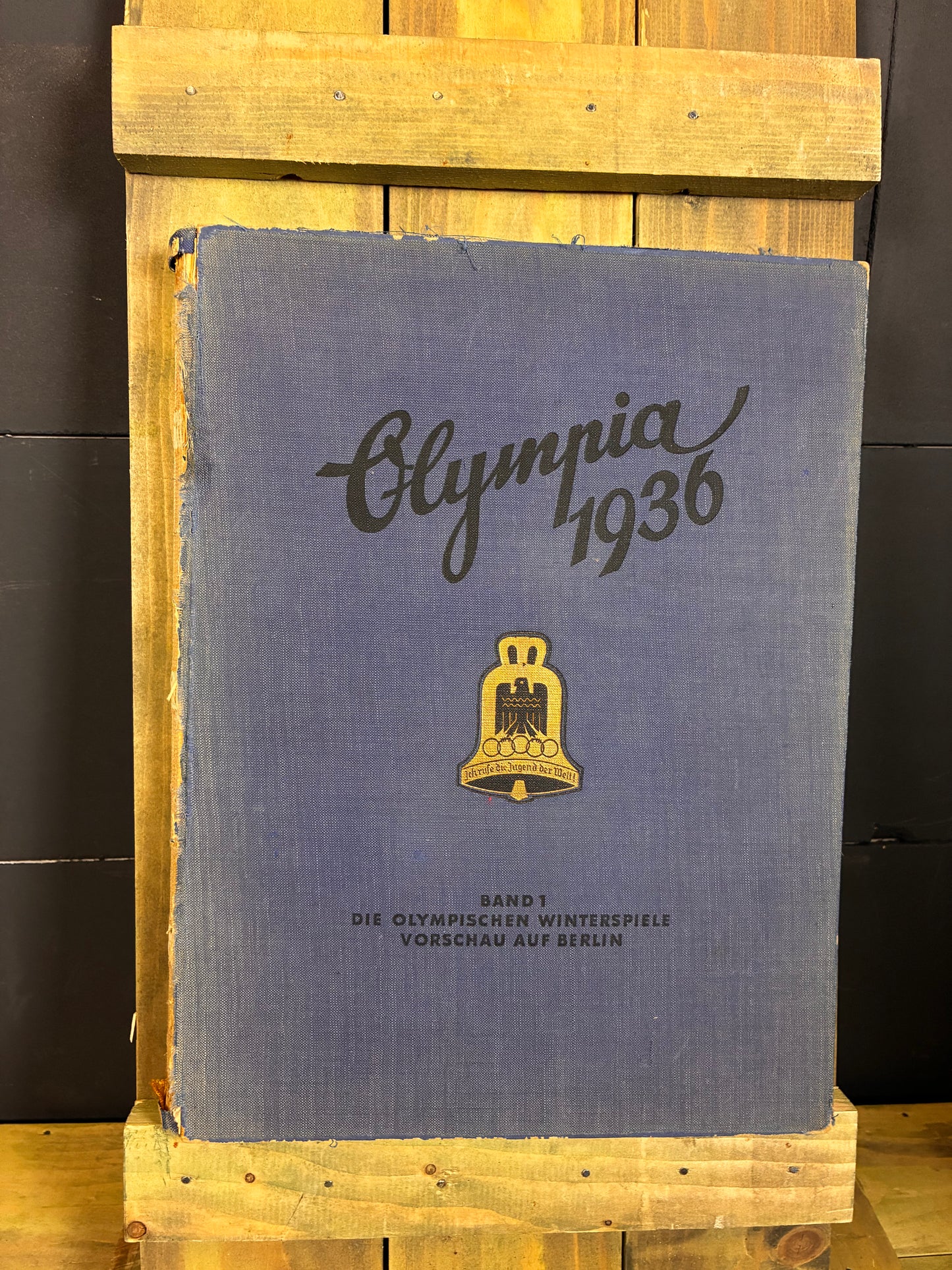 1936 Olympia German Winter Olympic Band I & II set