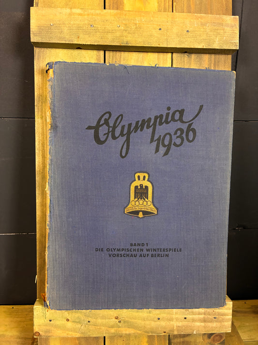 1936 Olympia German Winter Olympic Band I & II set