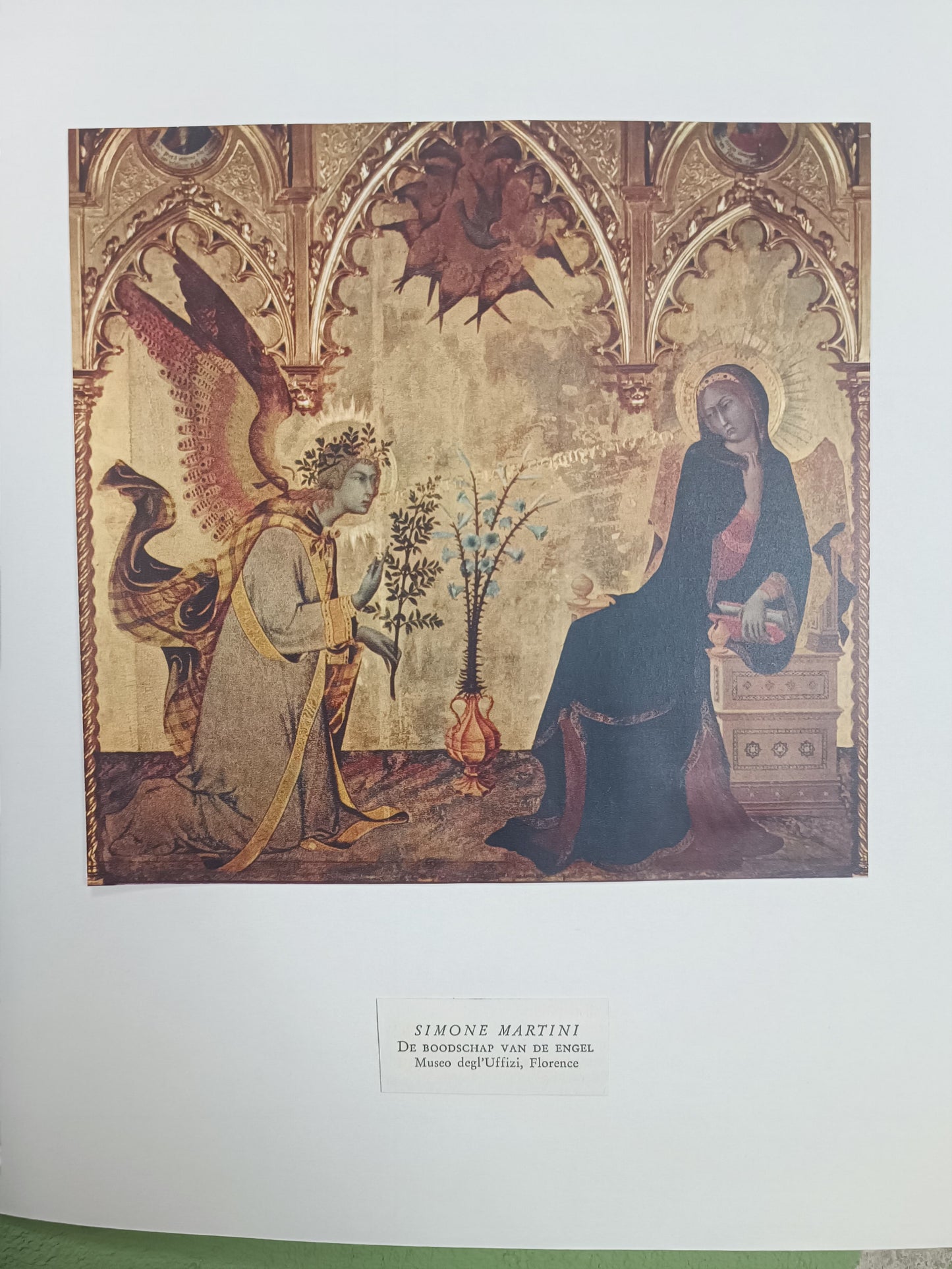 Print: Annunciation - Simone Martini 1333