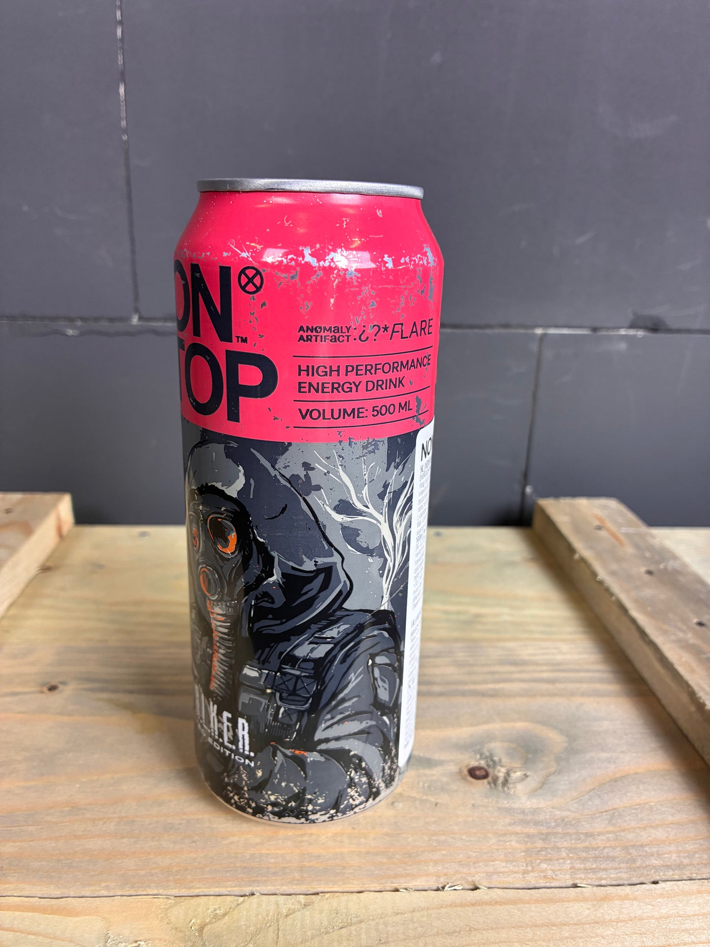 Ukrainian Energy Drink 'NON STOP' S.T.A.L.K.E.R. 2 Wild Berry Limited Edition 0.5L [INTERNATIONAL SHIPPING]