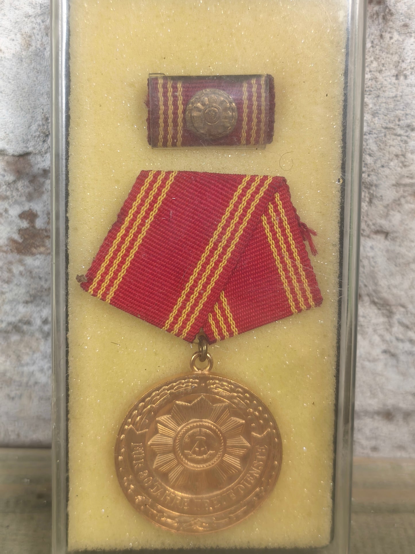 DDR Medal for 25 years service