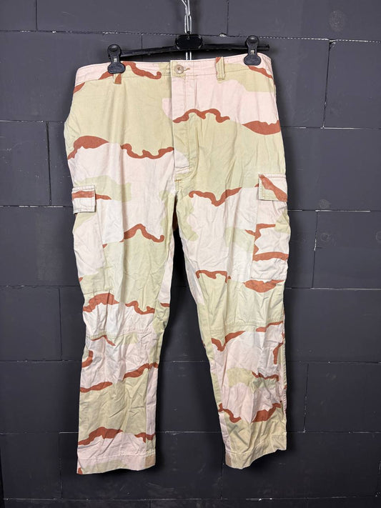 Issued Saudi Army 3-Color Desert Combat Trousers Large