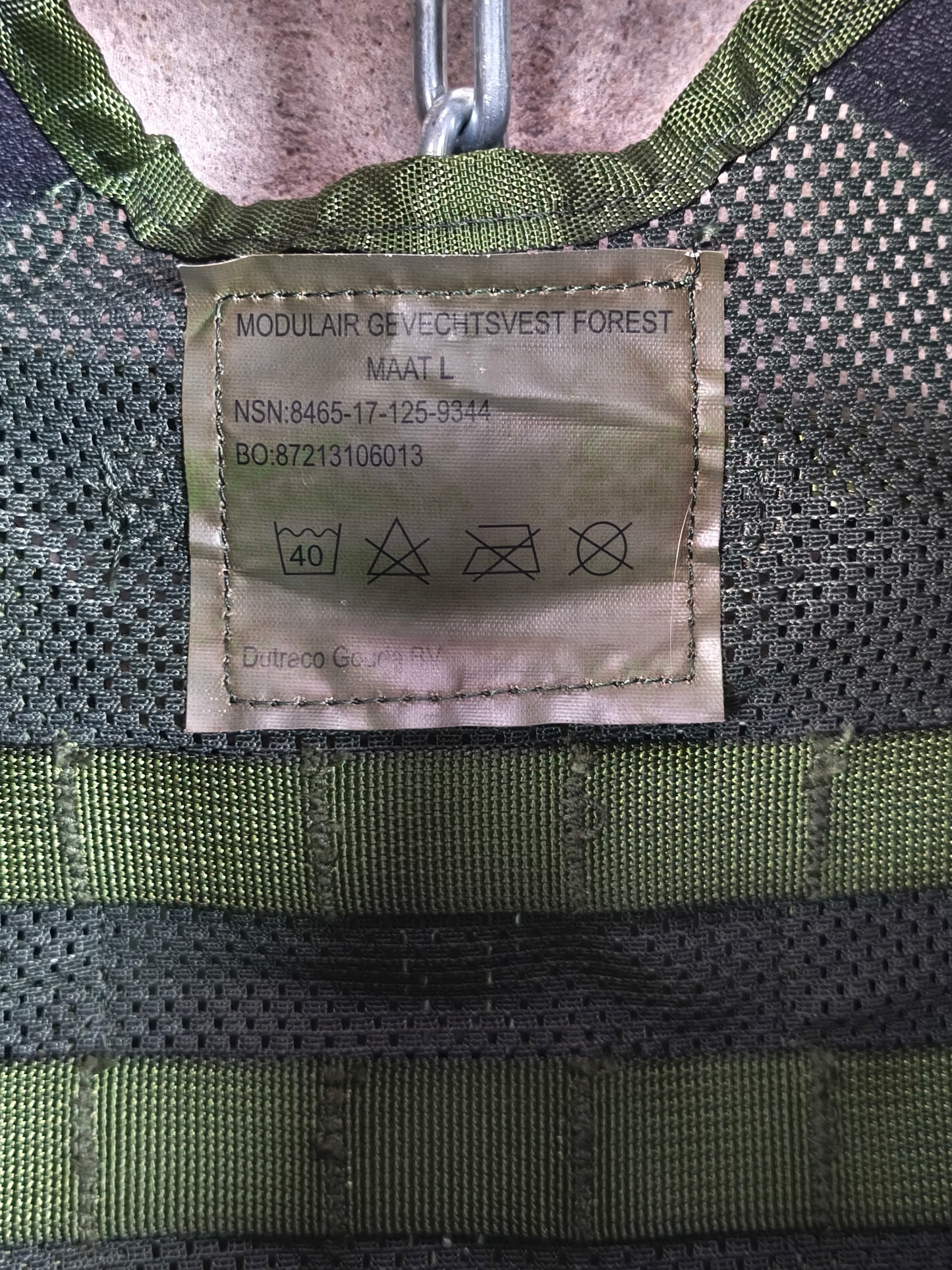 Dutch Modular Combat Vest Green
