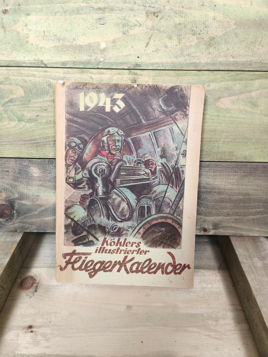 Book: German 1943 Fliegerkalender Jahrbuch der Luftwaffe