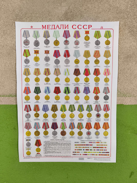 Print: Medals of the USSR