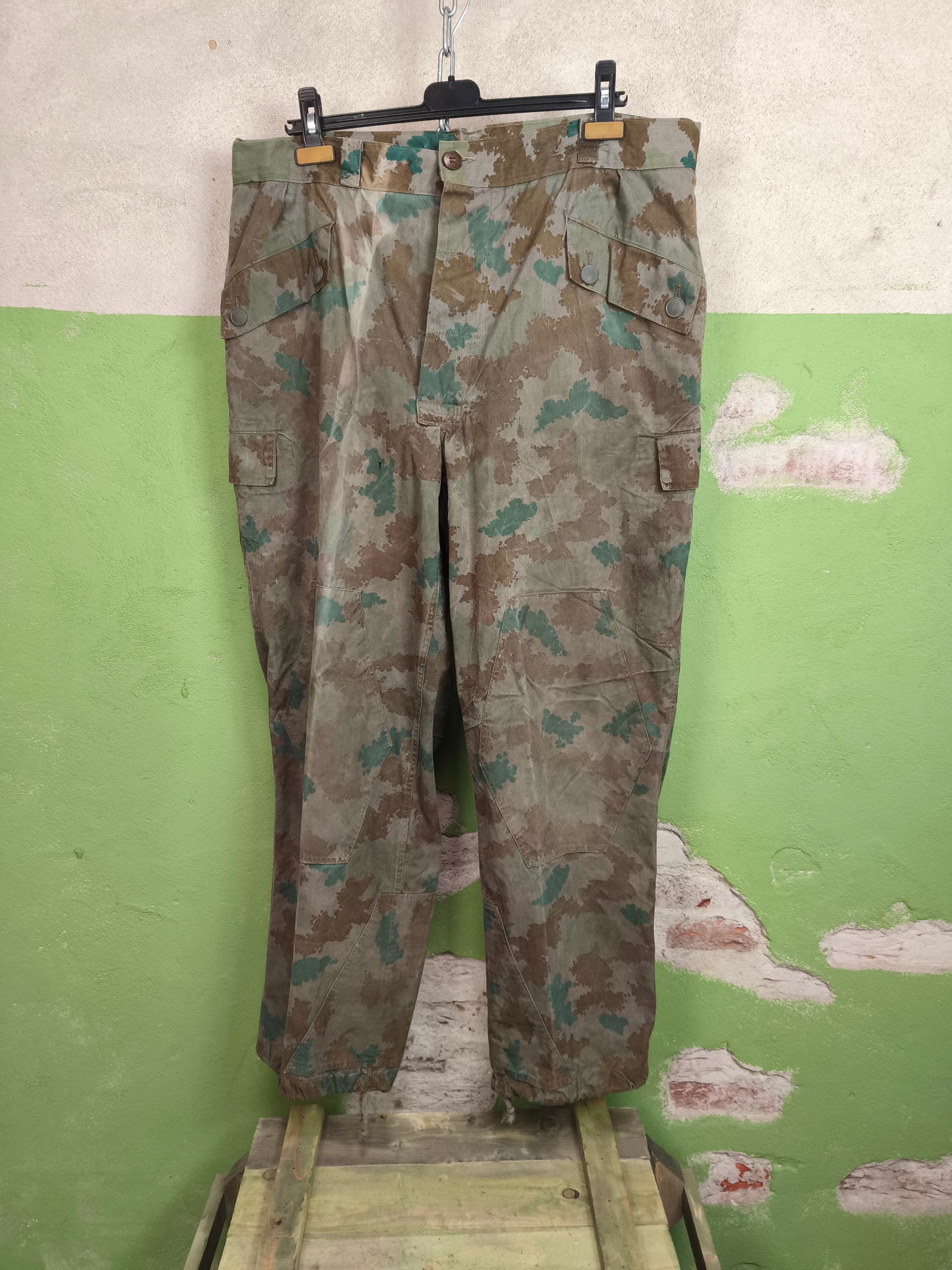 1961 Issued East German DDR / NVA M58 Blumentarn Pants Size 3 [XL]