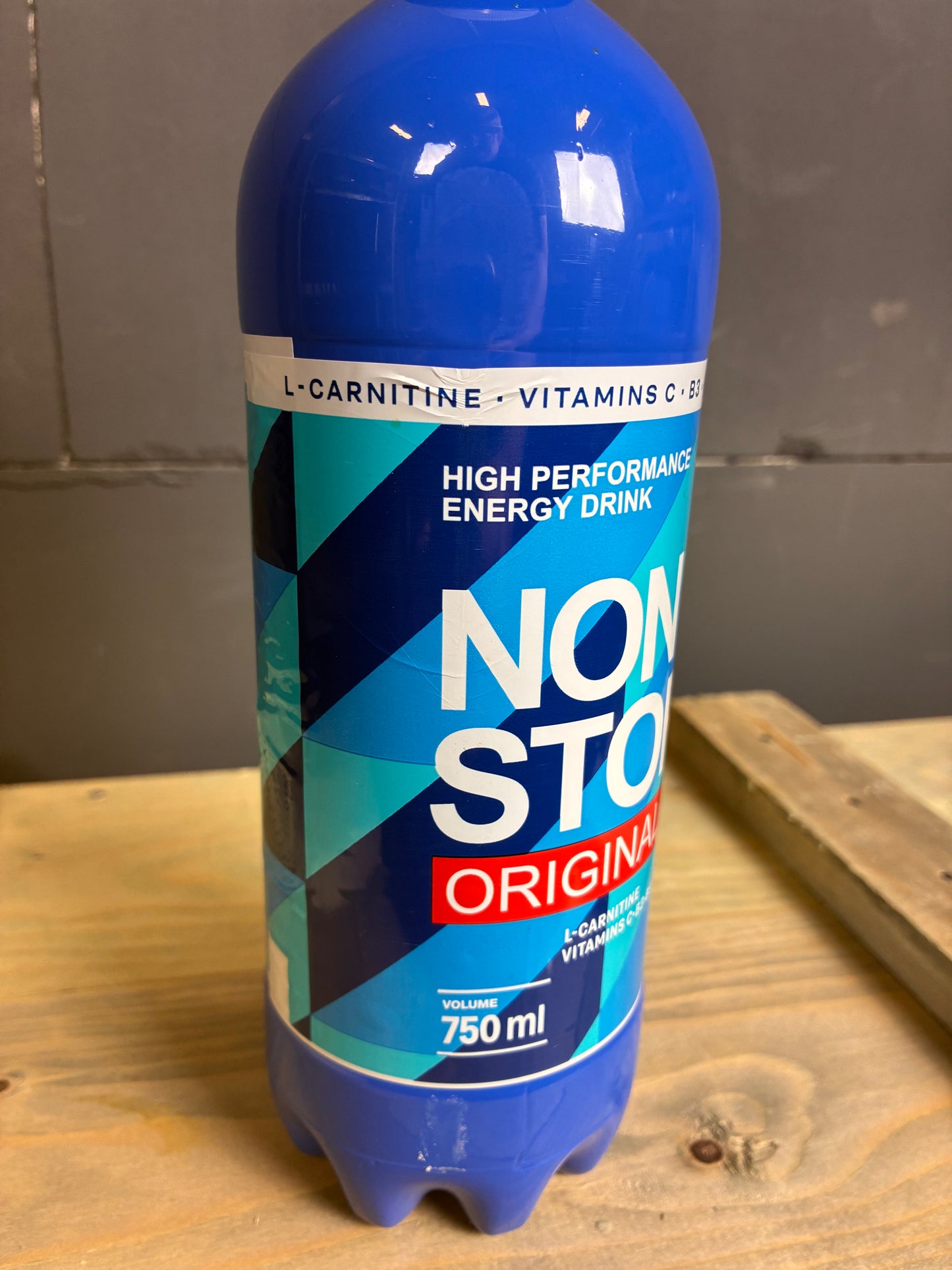 Ukrainian NON STOP Original Energy Drink 0.75L – Iconic S.T.A.L.K.E.R. Energy Drink [INTERNATIONAL SHIPPING]