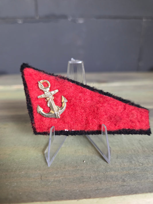 USSR/Russian Naval Infantry Beret Anchor Side Flag