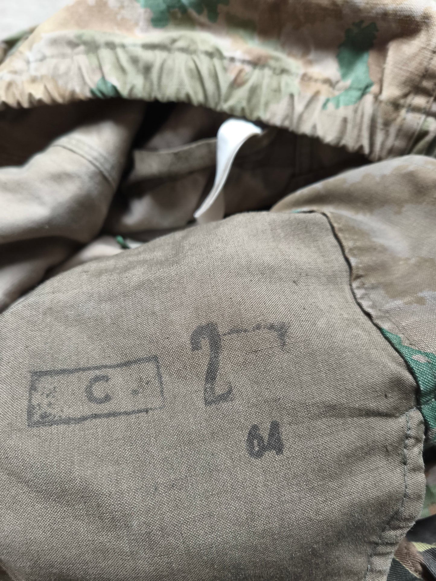 1964 Issued DDR/NVA Sniper Smock M58 Blumentarn [size 2 : L-XL regular-long]