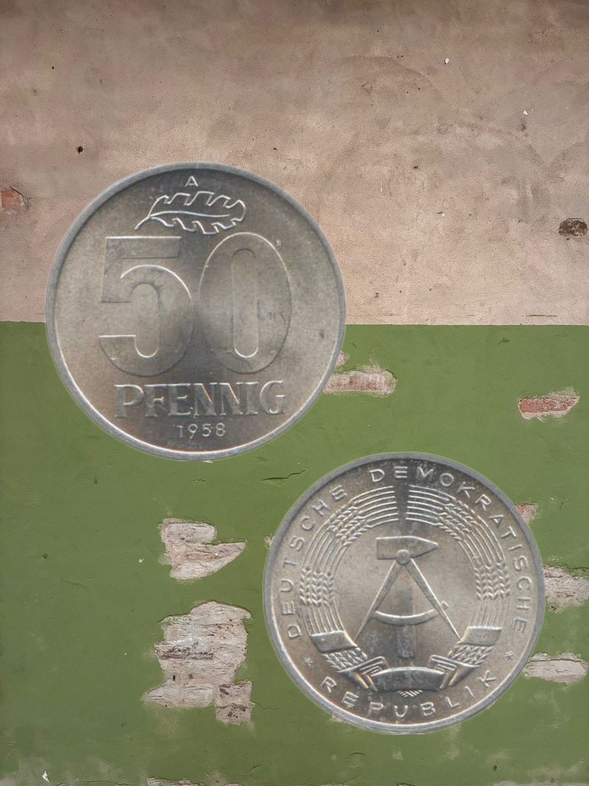 1952-1989 East German Coins DDR Pfennig, Mark & Commemoratives