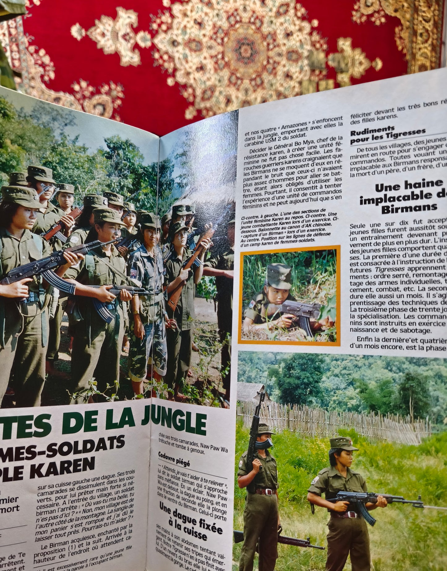1989 French RAIDS Magazine: N°36 Army of Females / L'Armée au Feminin