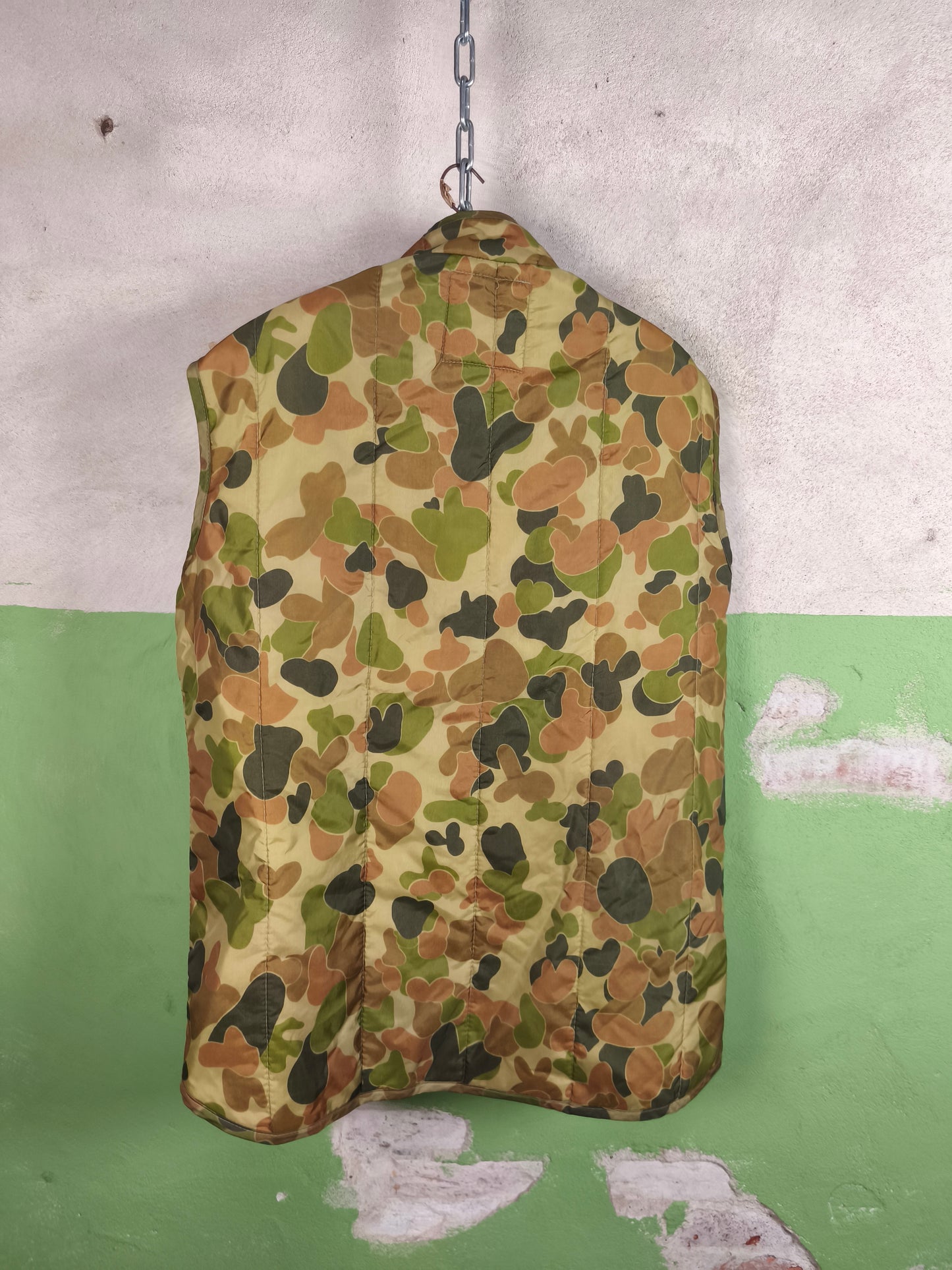 1993 Auscam DPCU WALKABOUT quilted cold weather vest XL