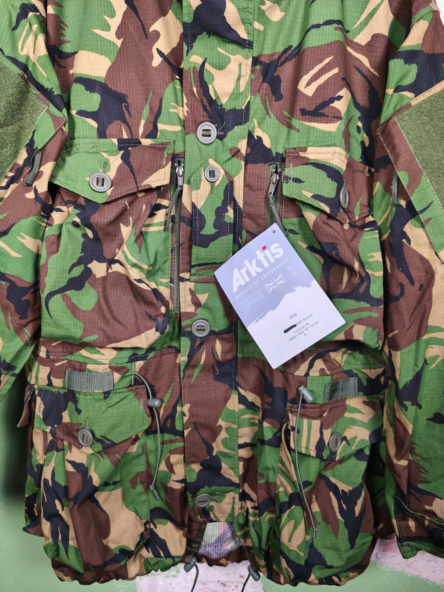 Arktis B222 Dutch Army Air Mobile Brigade Woodland DPM Smock
