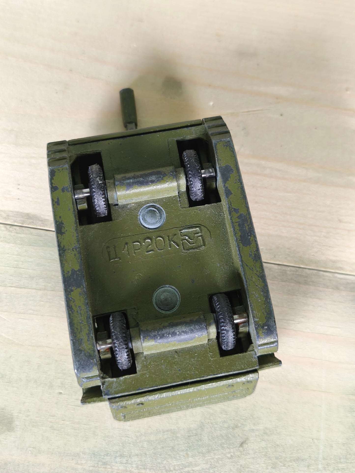 Soviet Metal Military Vehicle Toys